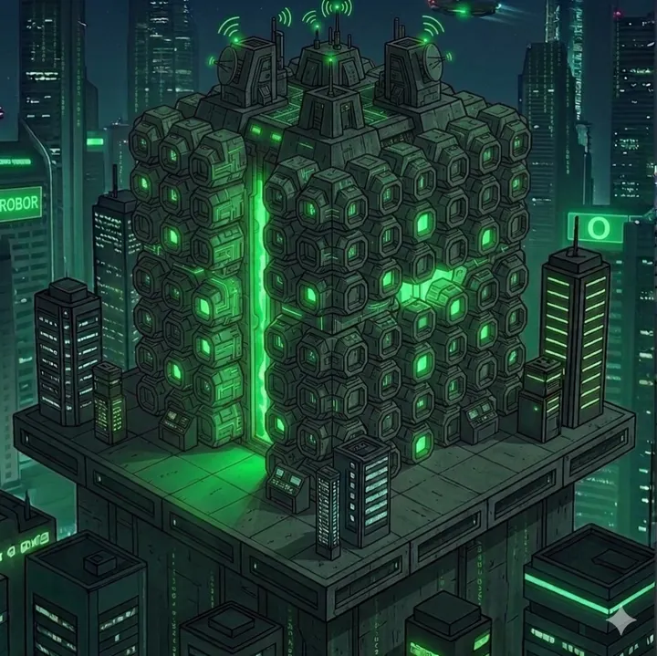 The Matrix castle theme